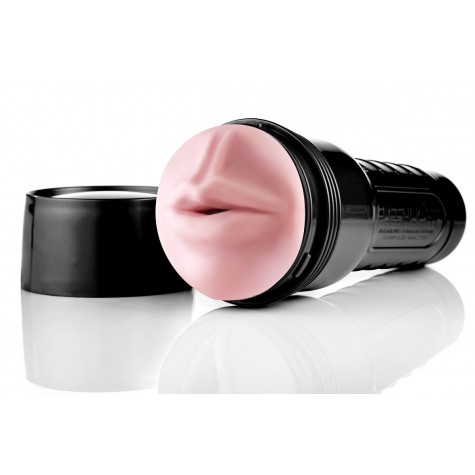 Мастурбатор-рот Fleshlight - Pink Mouse Wonder Wave