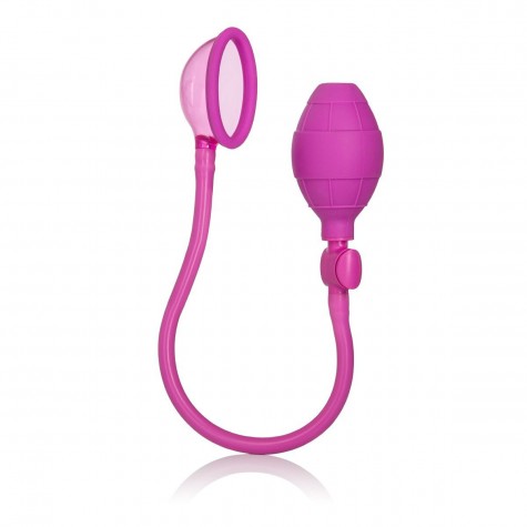 Розовая помпа для клитора Mini Silicone Clitoral Pump